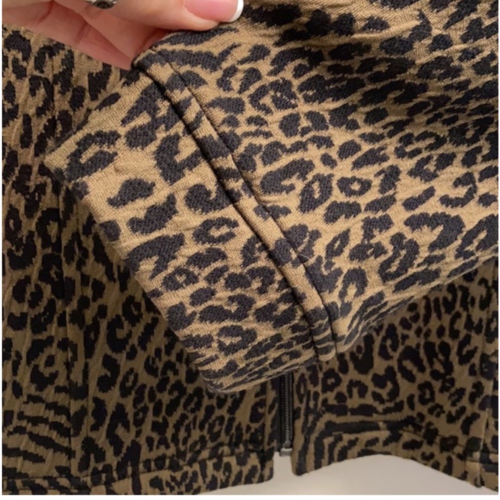 RAFAEL Sport Cheetah Print Jacket Size M - Picture 4 of 5